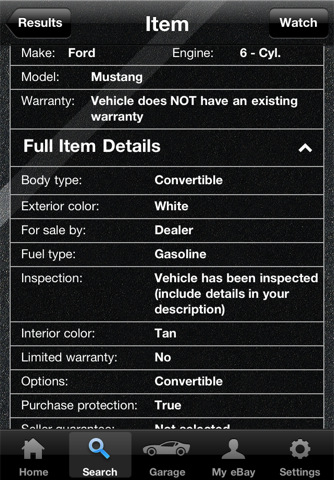 eBay Releases eBay Motors App for iPhone