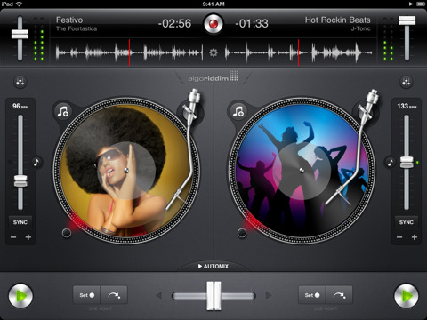 DJay App Gets Optimized for the iPad 2