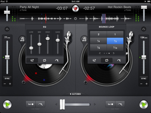 DJay App Gets Optimized for the iPad 2