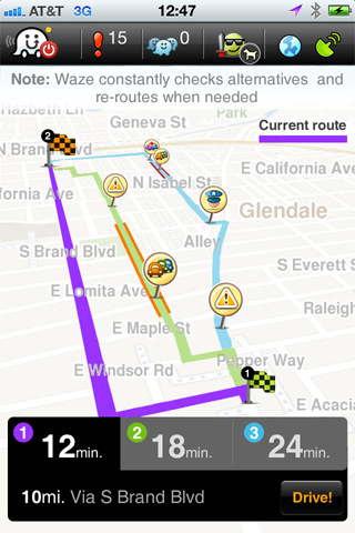 Waze GPS Gets Updated With Improved Notifications, Reception Handling