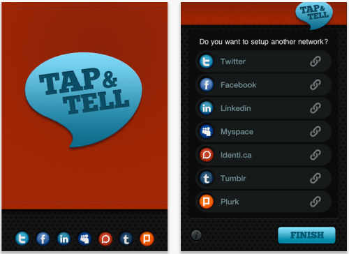 Social Network Updates In One Tap