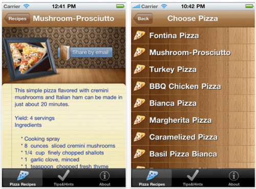 Healthy Pizza Recipes For iOS