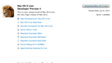 Mac OS X Lion Developer Preview 4 Now Available for Download