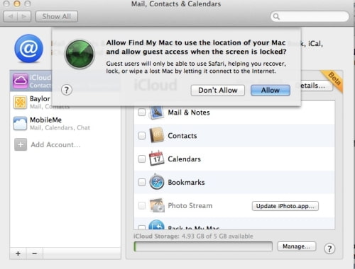 Find My Mac Now Working in Mac OS X Lion [Screenshots]