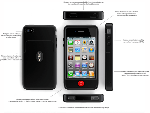 Military-Grade Case For iPhone 4