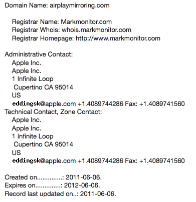 Apple Registered 50 Domains on WWDC Keynote Day