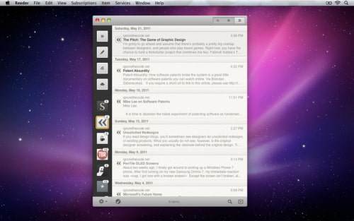 Reeder is Now Available in the Mac App Store