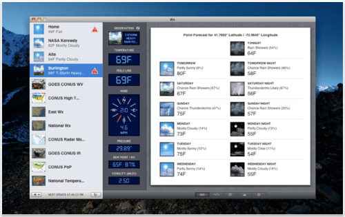 Award Winning Weather App Wx Comes To Mac App Store