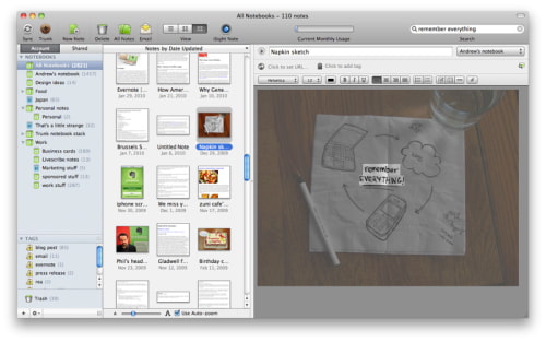 Evernote for Mac Gets New Note Links Feature