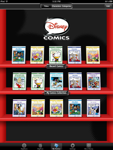 Disney Launches Disney Comics App for iOS