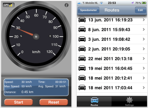 Speeds 1.0, GPS Based Speedometer