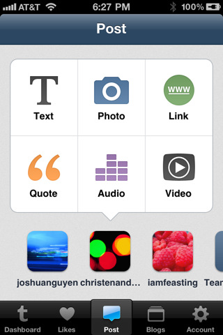 Tumblr for iPhone is Completely Rewritten, Gets New Interface