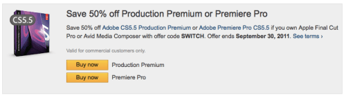 Adobe Offers 50% Off Premiere to Unhappy Final Cut Pro Users