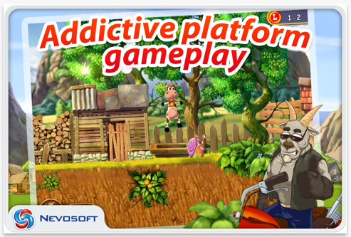 Funny Farm Arcade Platformer For iPhone And iPad