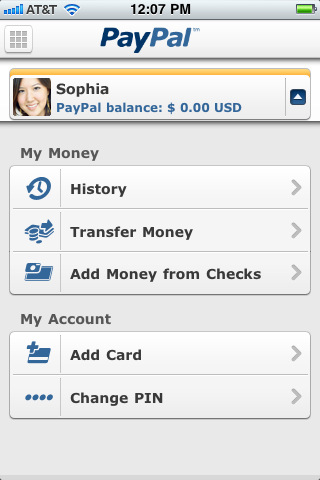 PayPal Makes Improvements to Its iOS App