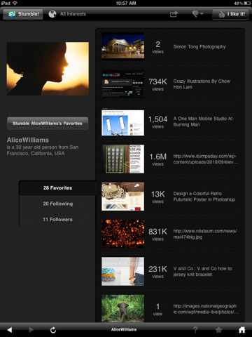 StumbleUpon! Updates iOS App With New iPad Interface