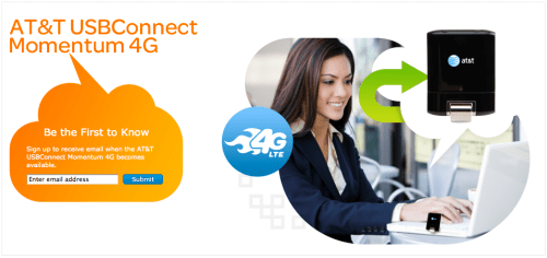 AT&amp;T Announces 4G LTE Mobile Hotspot and USBConnect Devices