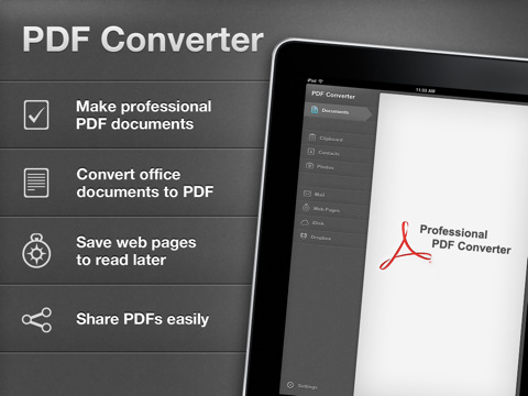 Readdle Releases a PDF Converter for Your iPad