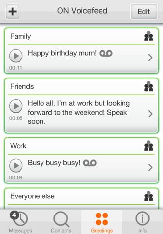 ON Voicefeed: Customize Your Voicemail Message for Different Callers
