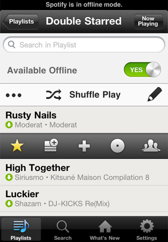 Spotify Arrives in the U.S. App Store