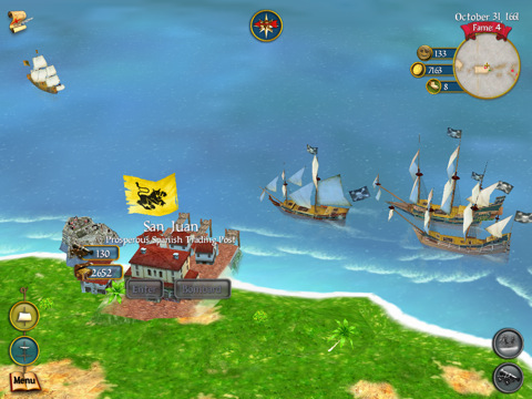 Sid Meier&#039;s Pirates! Gets Released for the iPad