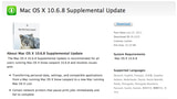 Apple Releases Mac OS X 10.6.8 Supplemental Update