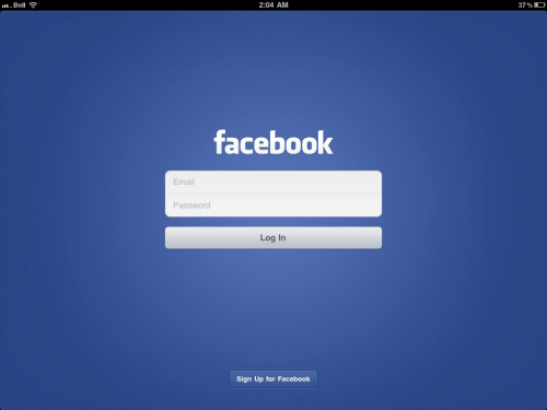 Chpwn Releases FaceForward Tweak to Re-Enable Facebook&#039;s iPad App