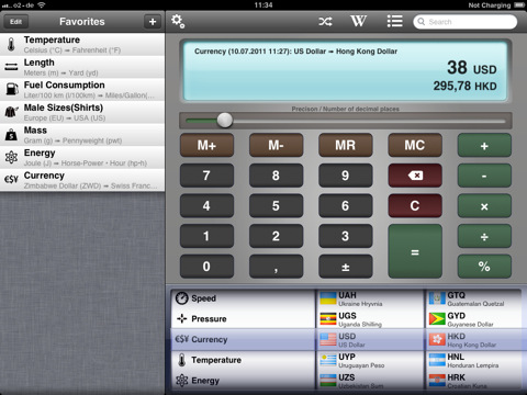 Measures Converter App Arrives on the iPad