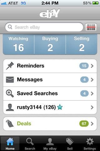 eBay&#039;s iPhone App Gets a New Item View, Better Photo Viewer