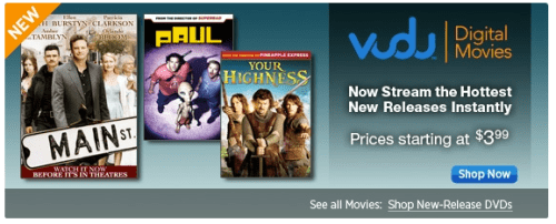 Walmart Brings VUDU Movie Streaming Service to iPad as WebApp