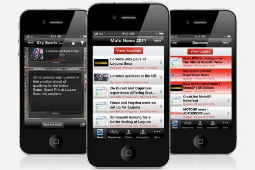 Moto News 2011 For iOS By iNewsApps