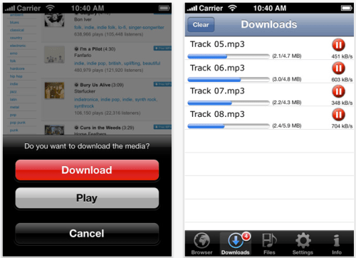 Free Music Downloader Plus For iOS