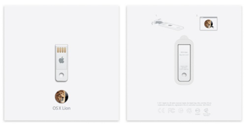 Apple Releases Mac OS X Lion USB Thumb Drive