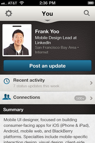 LinkedIn Releases Complete Rewritten App for iPhone