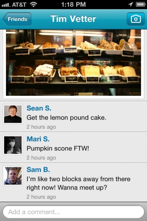 Foursquare Improves Its iPhone App With Inline Photos