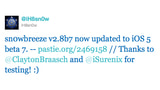 iH8Sn0w Releases Sn0wBreeze 2.8b7 to Jailbreak iOS 5 Beta 7