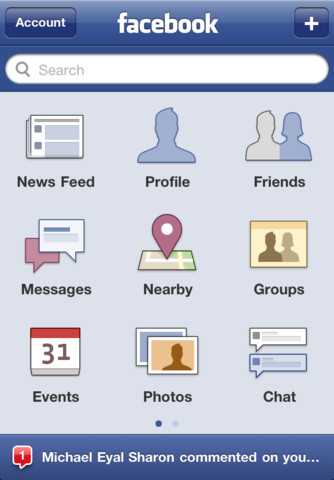 Facebook App for iOS Gets a Big Update