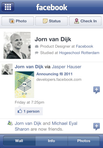 Facebook App for iOS Gets a Big Update