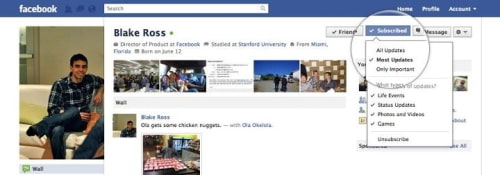 Facebook Launches New Subscribe Button to Directly Compete With Twitter