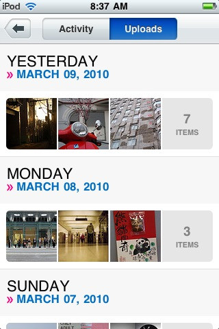 Flickr Improves Its App for the iPhone, iPod touch