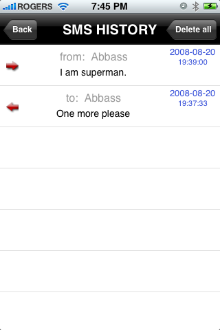 First SMS Filtering App for the iPhone 3G