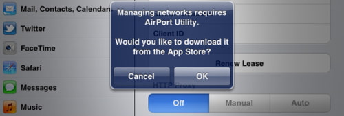 Apple to Release AirPort Utility App for iOS 5?