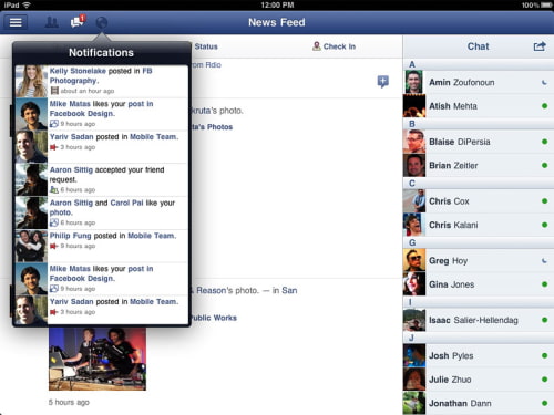 Facebook Finally Launches Its iPad App!