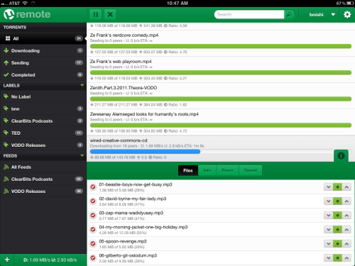 New Versions of uTorrent and BitTorrent for Mac With Remote/Mobile Support