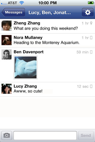 Facebook Messenger Adds Support for iOS 5 and 12 More Languages