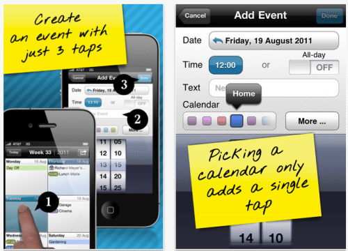 Easy Calendar 1.2 Released For iPhone