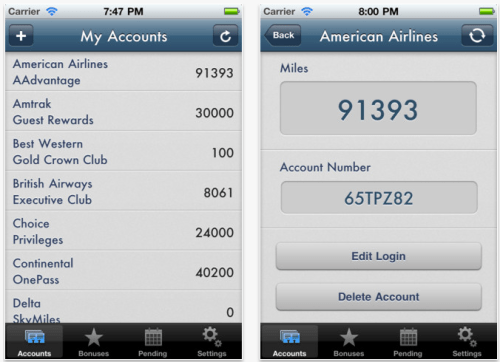 Track All Your Frequent Flyer Miles