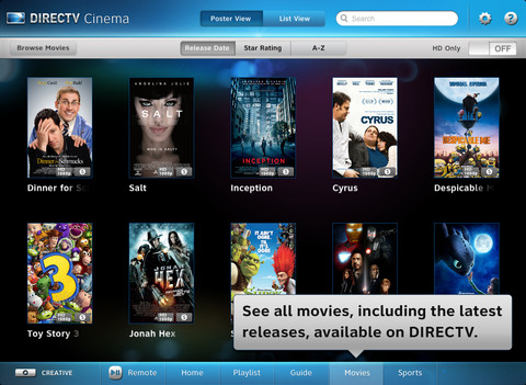 DIRECTV App for iPad Gets Live TV Streaming