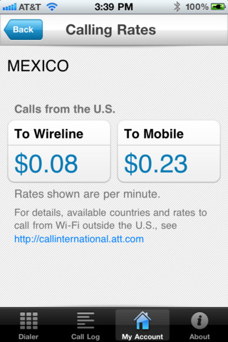 AT&amp;T Releases Call International App for iPhone