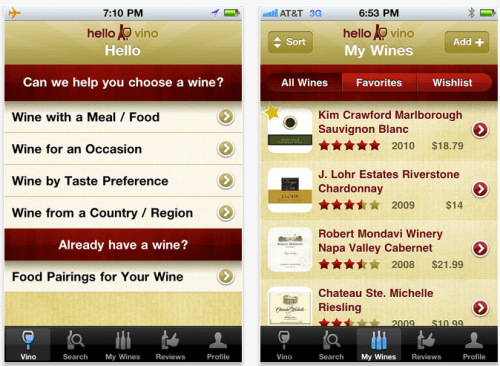 New App For Wine Shoppers